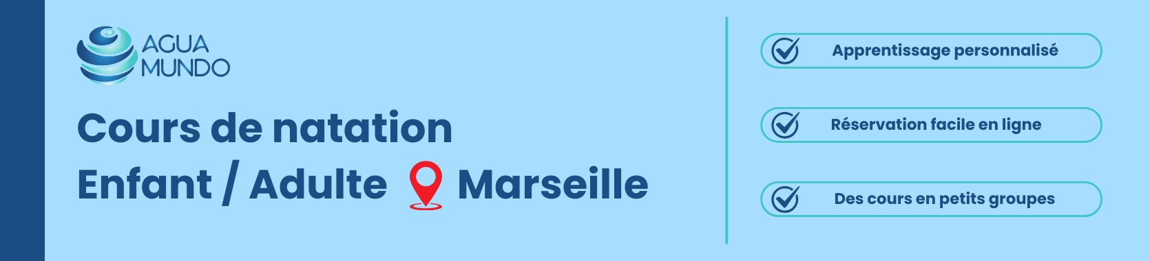 cours de natation enfants et adultes à marseille